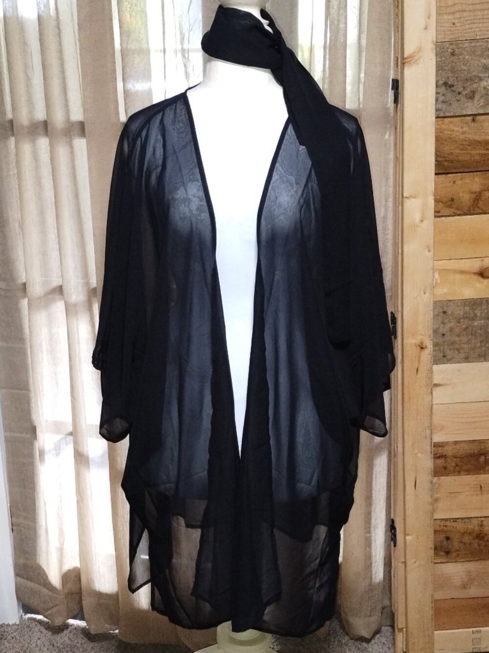 Women's LuLaRoe Sheer Cover-up with Tie Around. DAPHNE/XL. 322-16. NWT.